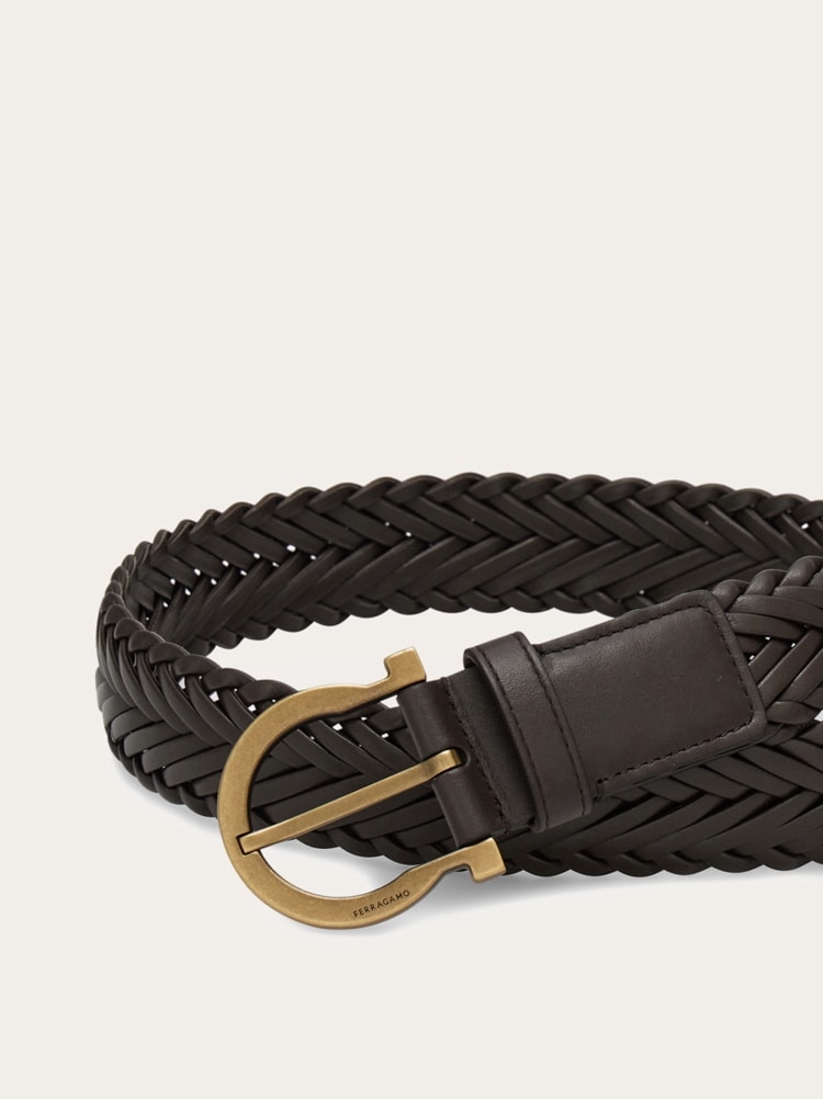 Gancini braided belt Gallery image 4