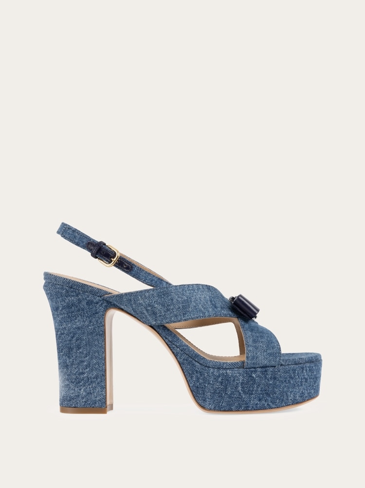 Vara bow platform sandal Gallery image 1