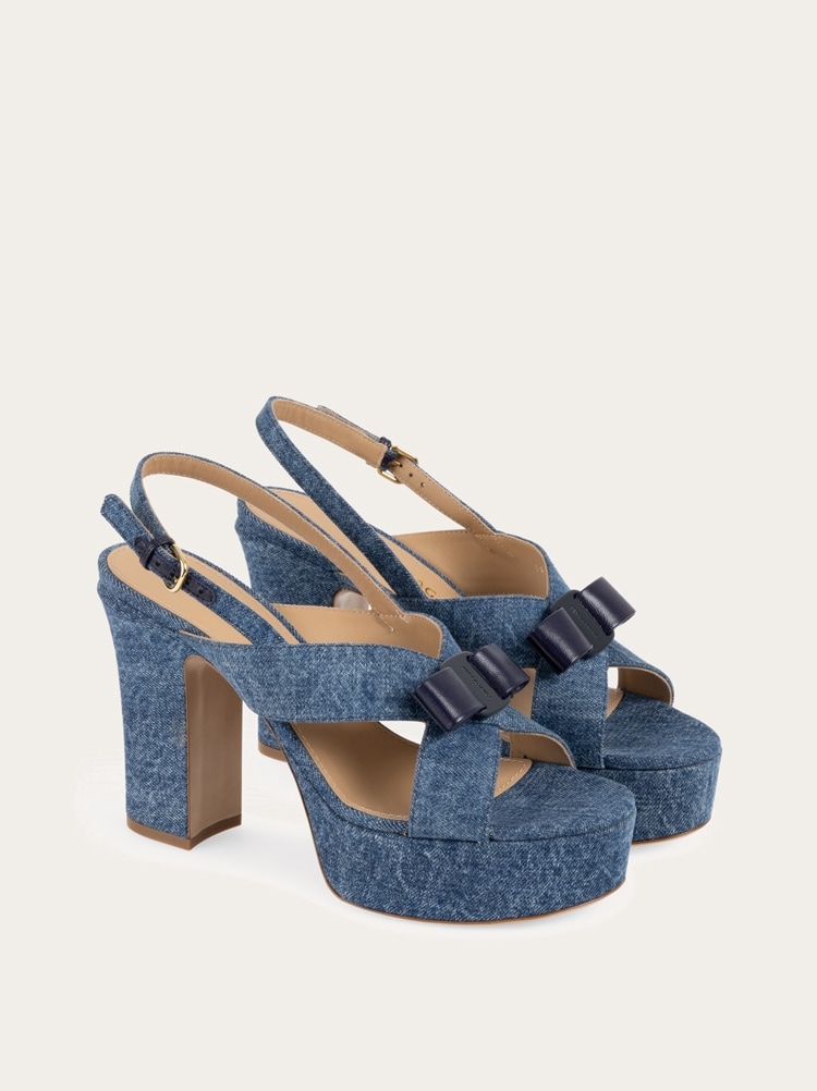 Vara bow platform sandal Gallery image 2
