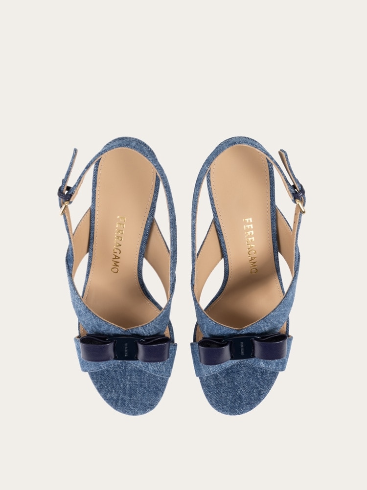 Vara bow platform sandal Gallery image 3