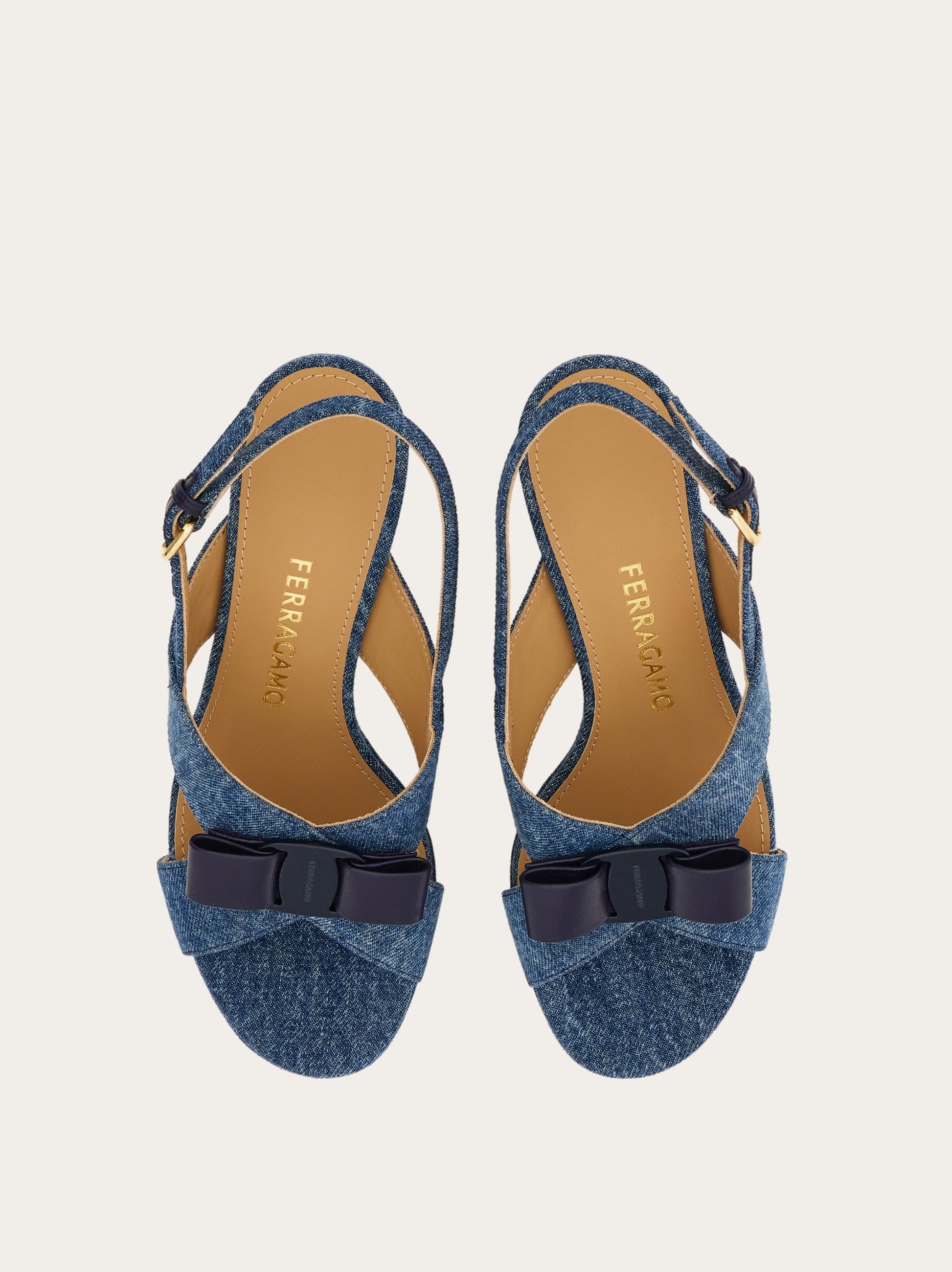 Vara bow platform sandal - Women | Ferragamo