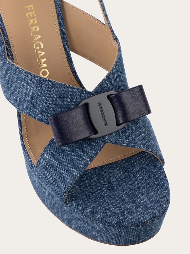 Vara bow platform sandal Gallery image 5