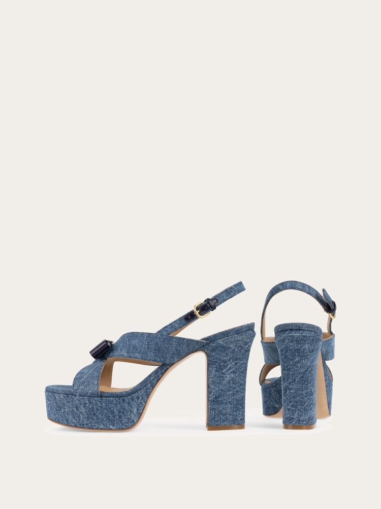 Vara bow platform sandal Gallery image 6
