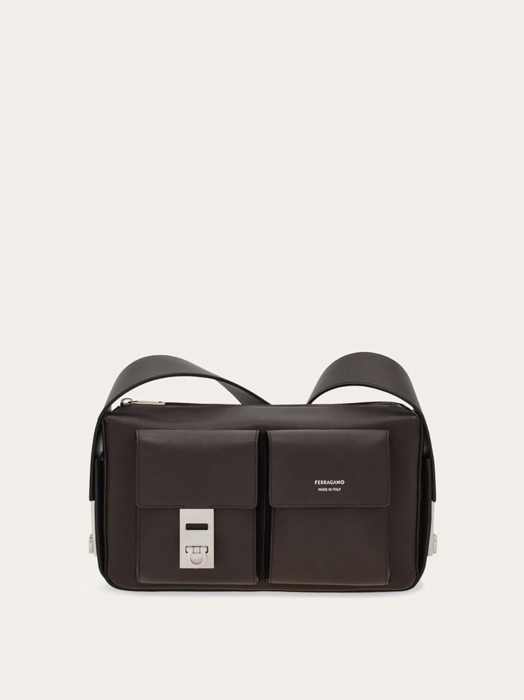 Utility shoulder bag with Hug buckle (M) Gallery image 1