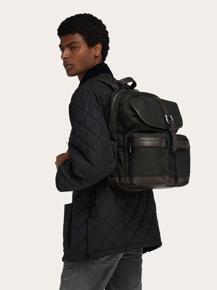 Canvas backpack Gallery image 2