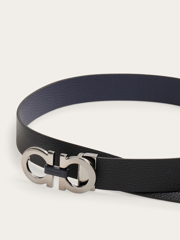 Gancini reversible and adjustable belt Gallery image 5