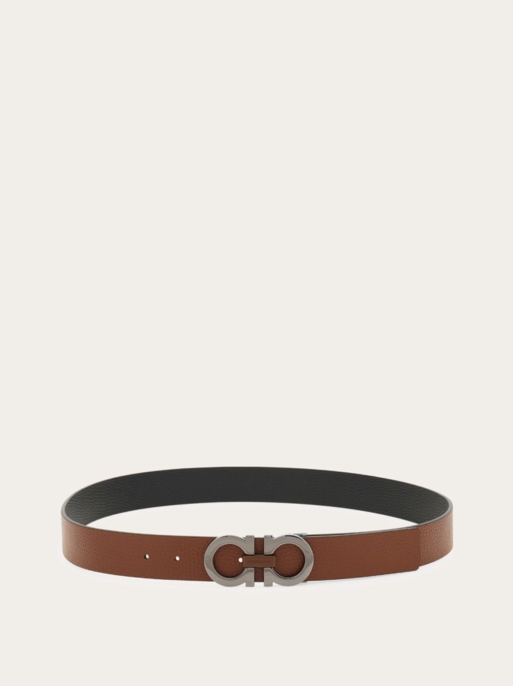 Gancini reversible and adjustable belt Gallery image 3