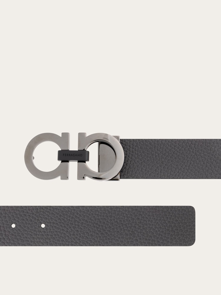 Gancini reversible and adjustable belt Gallery image 2