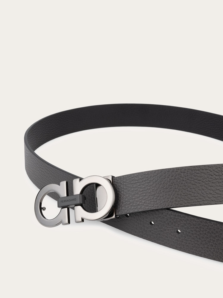 Gancini reversible and adjustable belt Gallery image 4