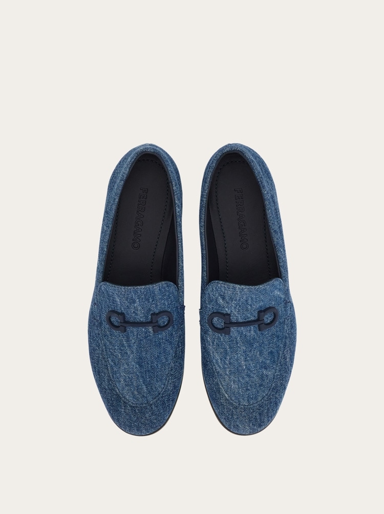 Gancini ornament loafer Gallery image 3