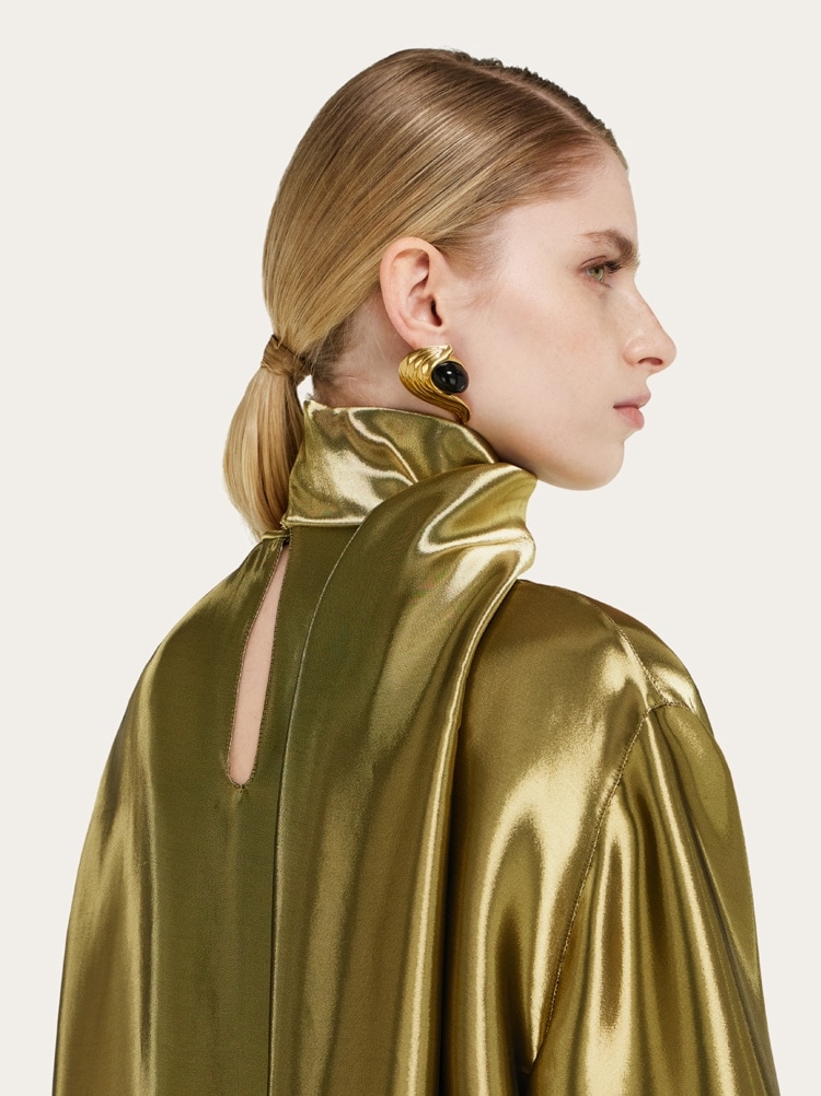 Liquid lamé blouse Gallery image 4