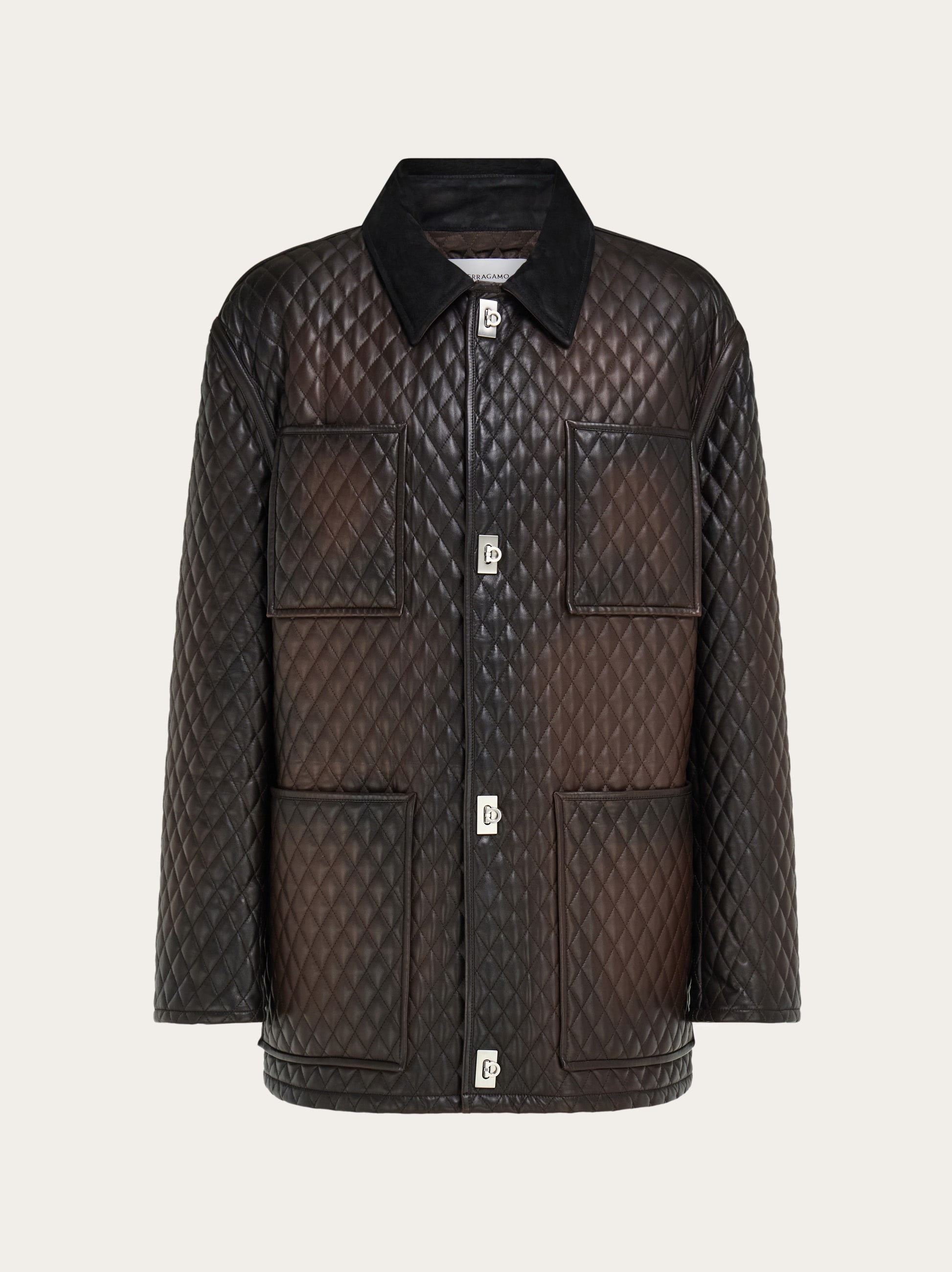 Quilted nappa blouson - Men | Ferragamo