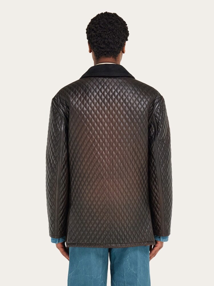 Quilted nappa blouson Gallery image 3