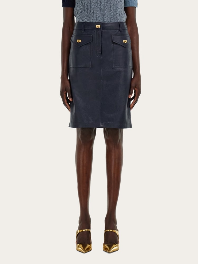 Nappa skirt Gallery image 2
