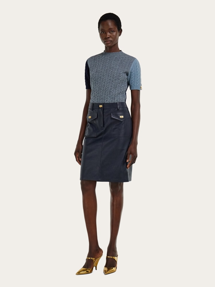 Nappa skirt Gallery image 7