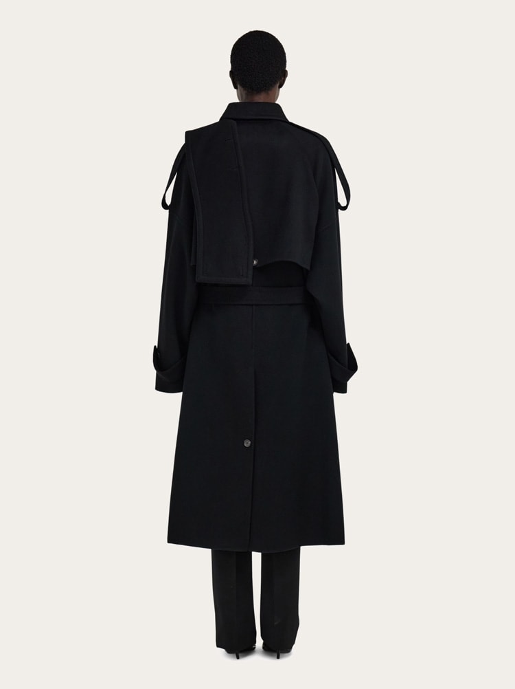 Double breasted oversize coat Gallery image 2