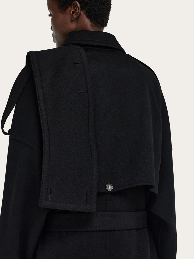 Double breasted oversize coat Gallery image 4