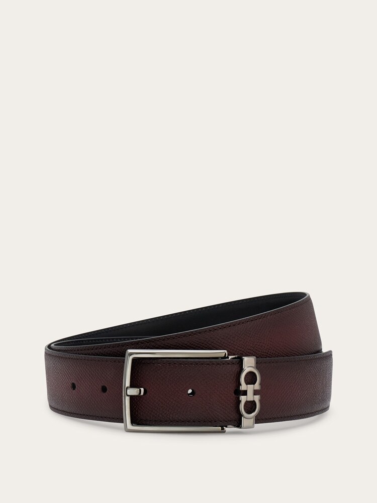 Ceinture réversible et réglable Gancini Gallery image 1