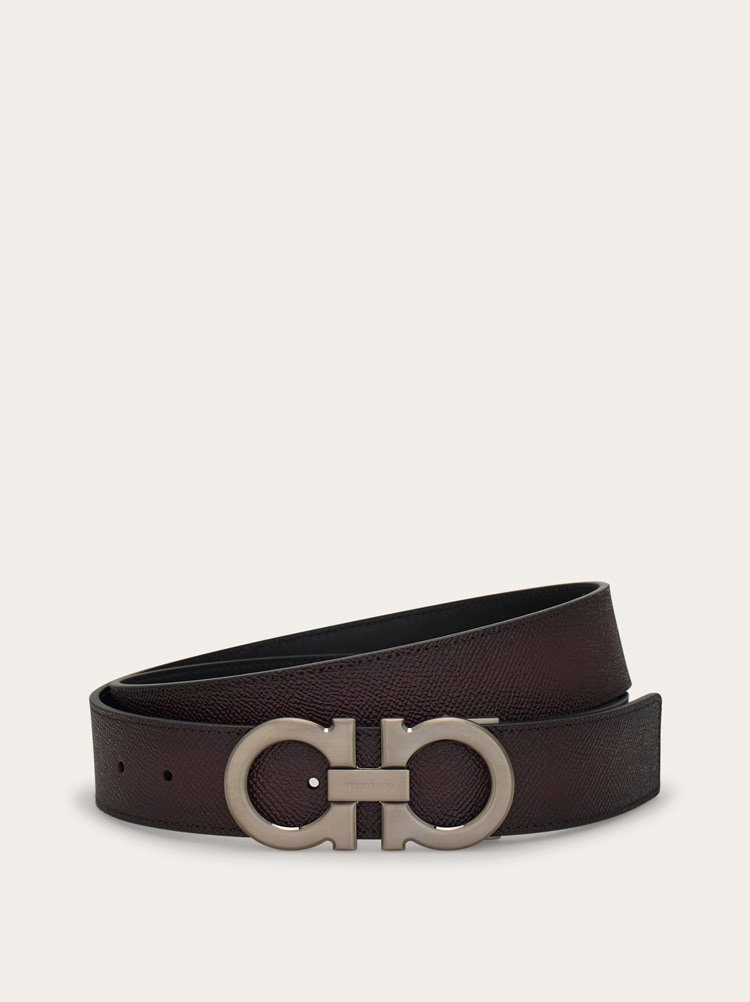 Ceinture réversible et réglable Gancini Gallery image 1