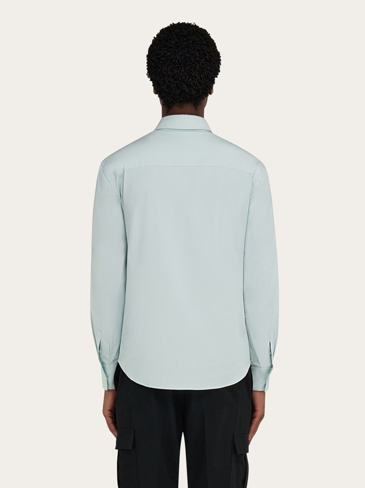 Camisa de popelín elástico Gallery image 3
