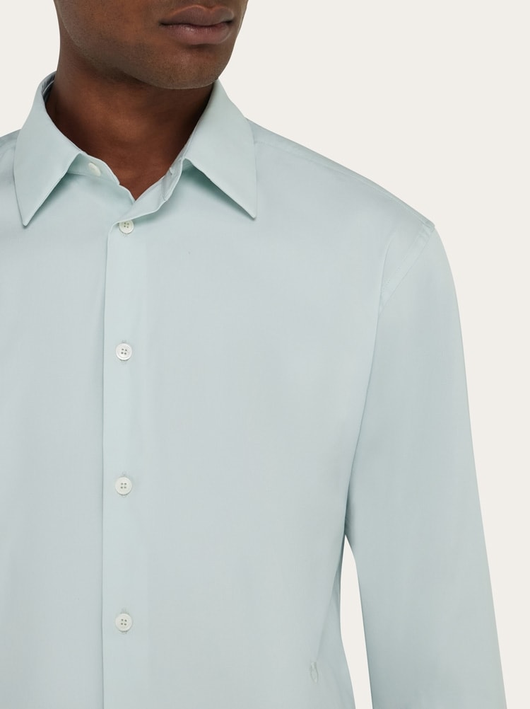 Camisa de popelín elástico Gallery image 4