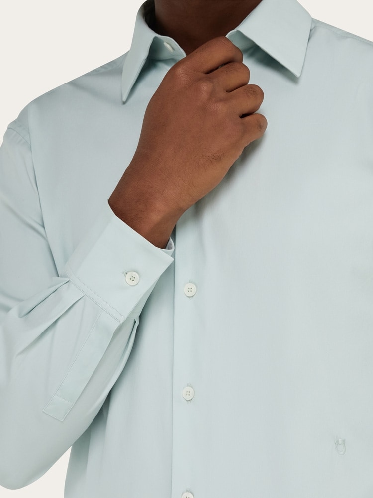 Camisa de popelín elástico Gallery image 5