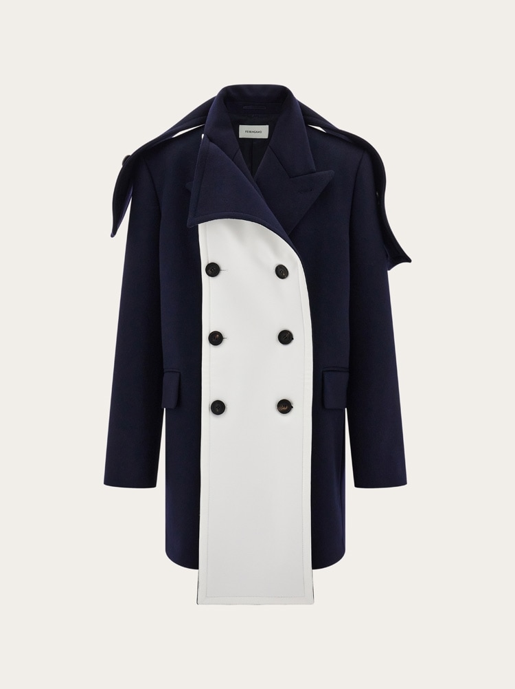 Double breasted peacoat Gallery image 1