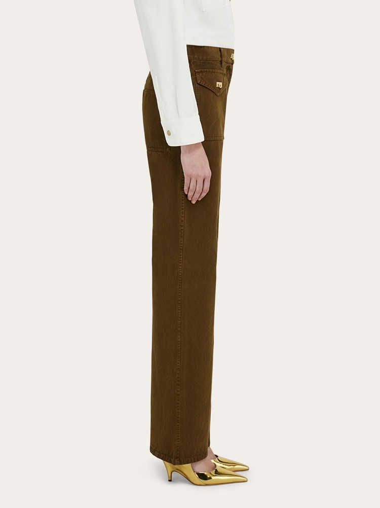 Pantalon avec poches appliquées Gallery image 3