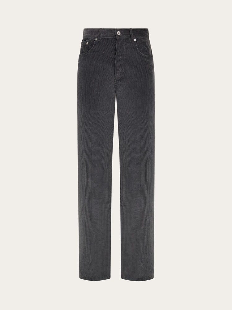 Corduroy five-pocket trousers Gallery image 1