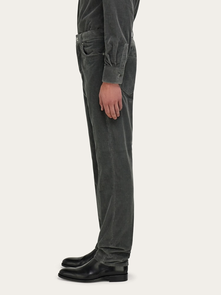Corduroy five-pocket trousers Gallery image 3