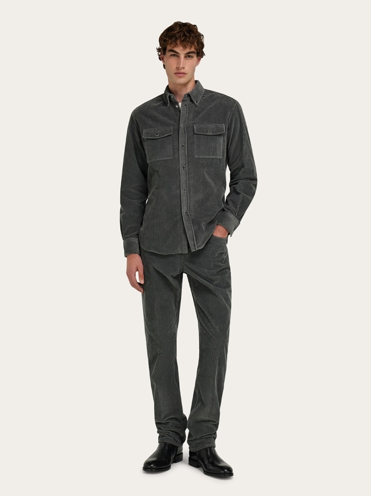 Corduroy five-pocket trousers Gallery image 6
