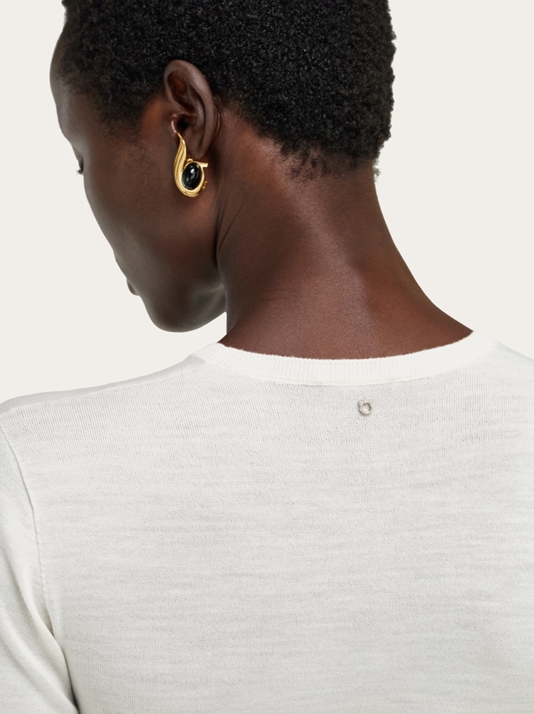 Lightweight wool top Gallery image 4