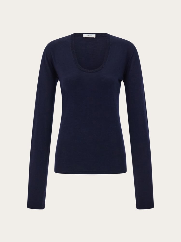 Lightweight wool top Gallery image 1