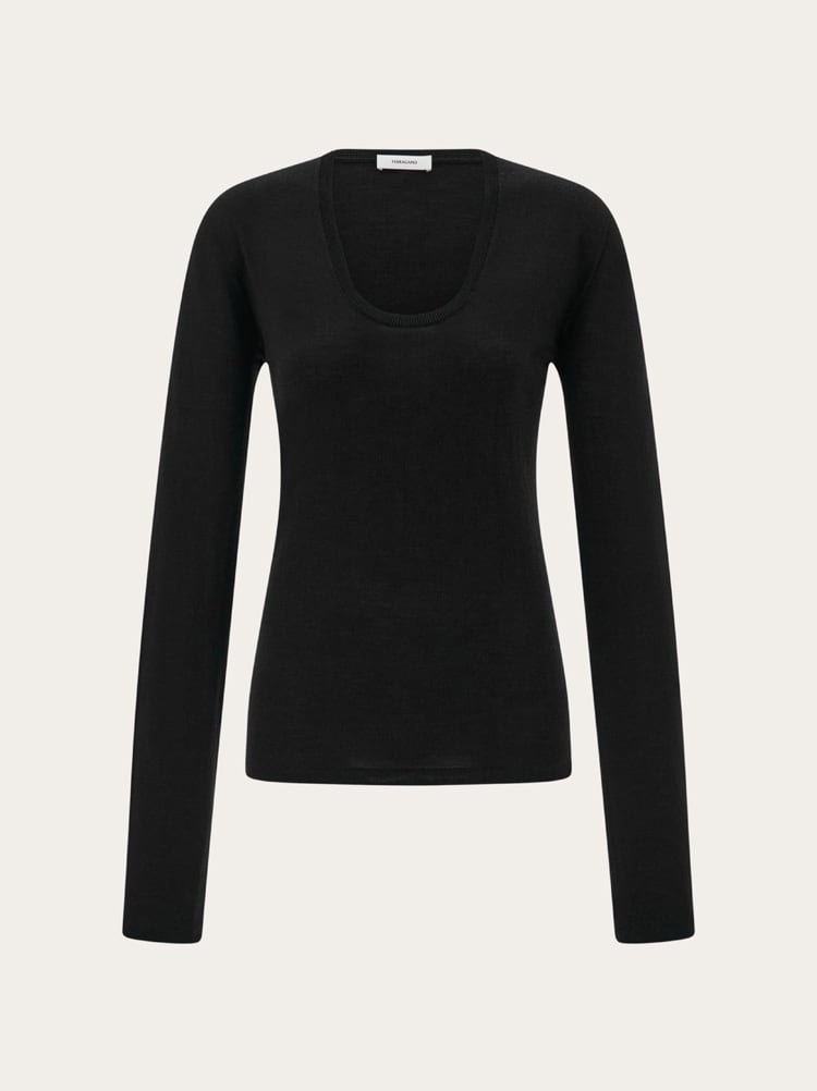 Lightweight wool top Gallery image 1