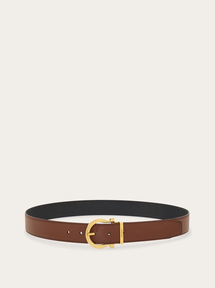 Ceinture réversible et réglable simple Gancini Gallery image 3
