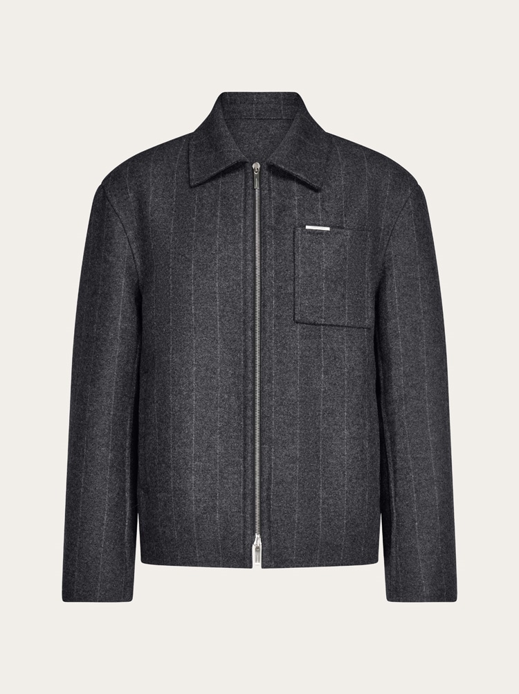 Blouson en mélange cachemire Gallery image 1