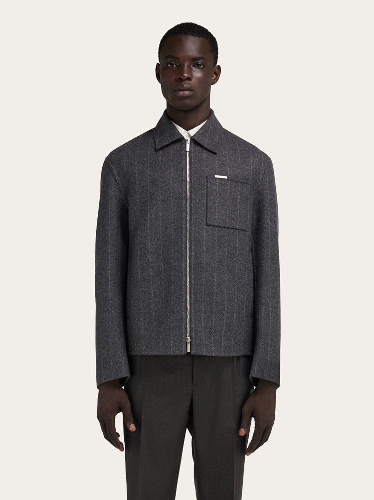 Blouson en mélange cachemire Gallery image 2