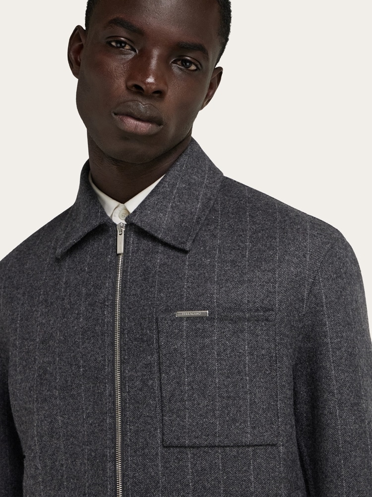 Blouson en mélange cachemire Gallery image 4