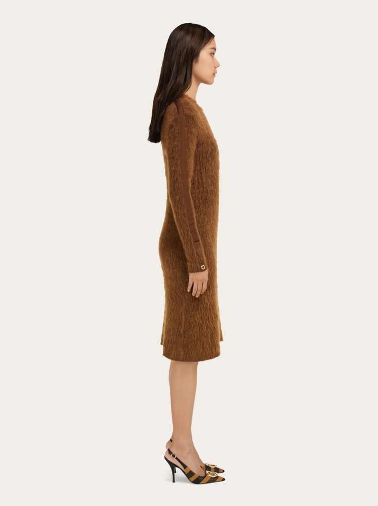 Robe col ras du cou en tricot Gallery image 3