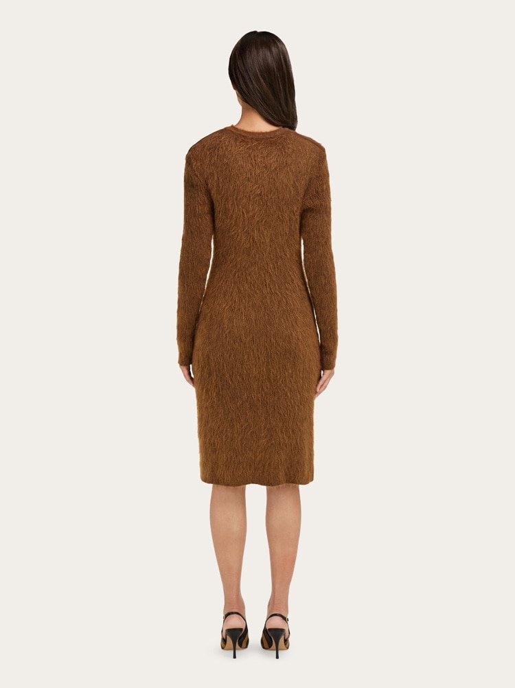 Robe col ras du cou en tricot Gallery image 4