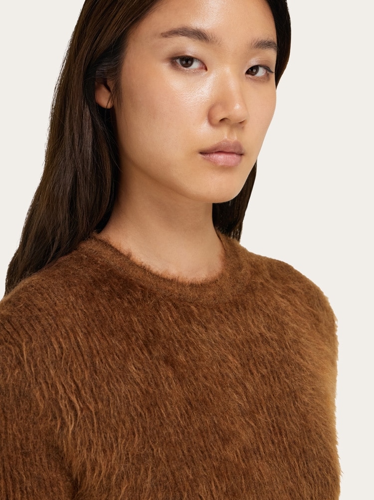 Robe col ras du cou en tricot Gallery image 5