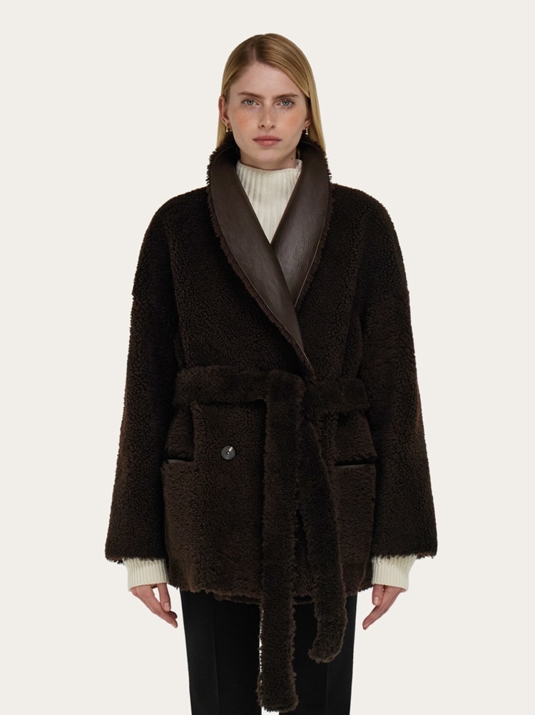 Shearling réversible Gallery image 2