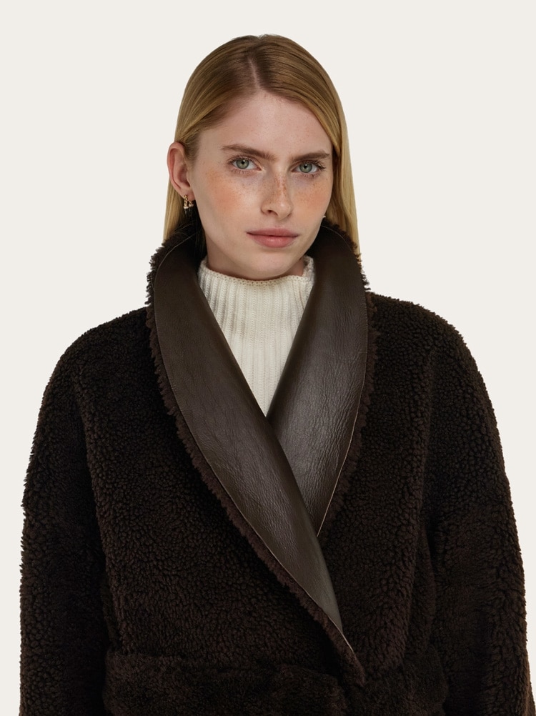 Shearling réversible Gallery image 4
