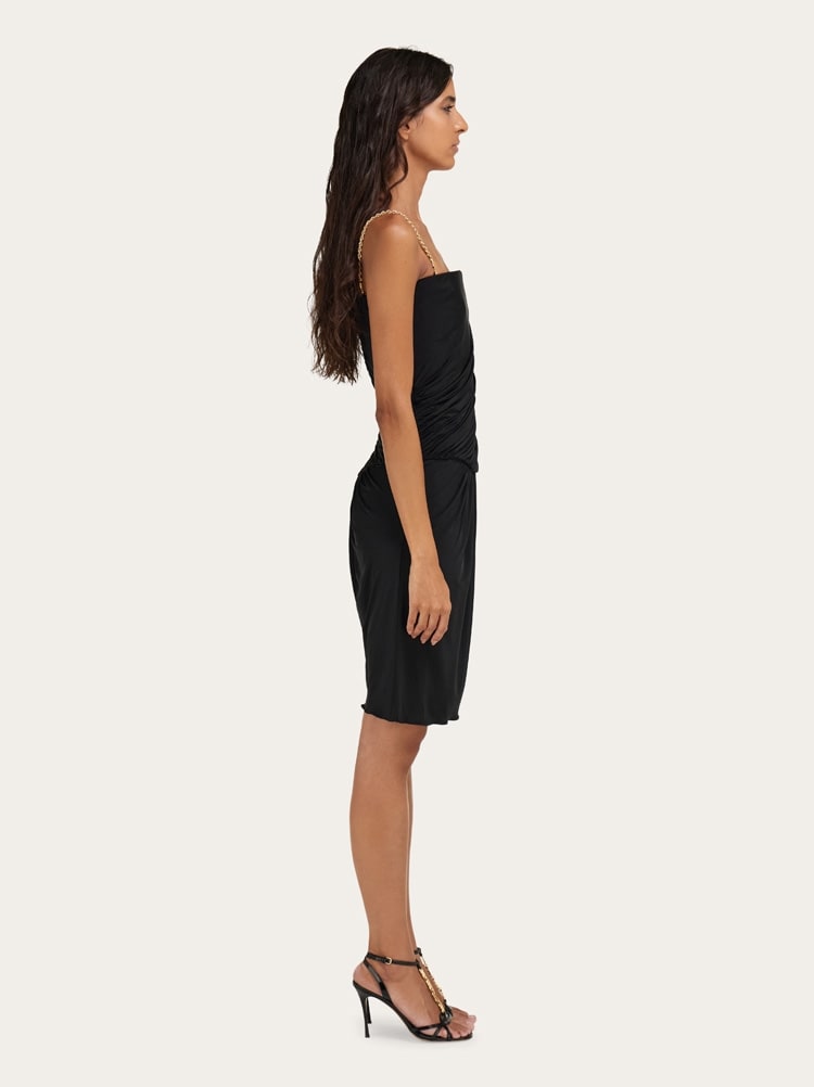 Robe bustier avec drapé Gallery image 3
