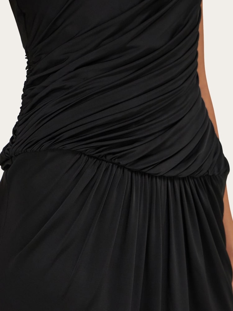 Robe bustier avec drapé Gallery image 6