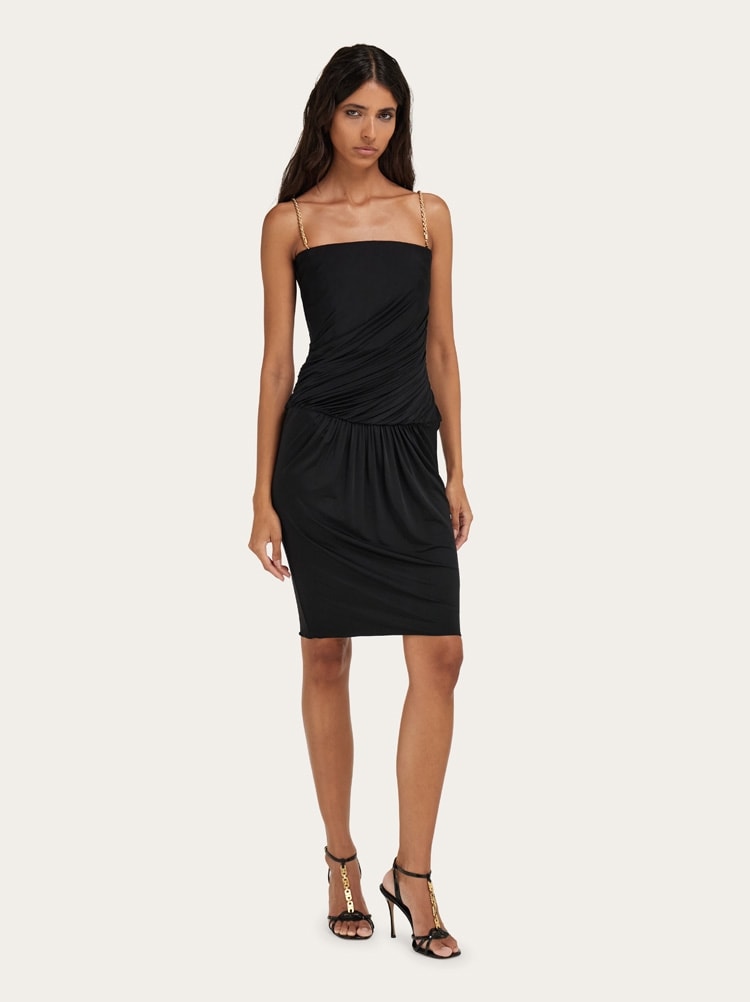 Robe bustier avec drapé Gallery image 7