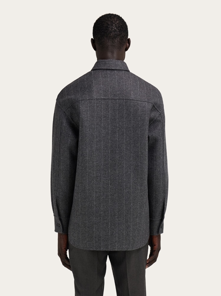 Cashmere-blend overshirt Gallery image 3