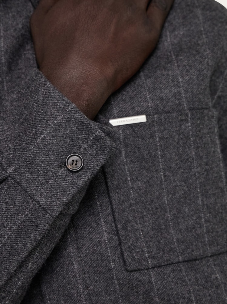 Cashmere-blend overshirt Gallery image 5