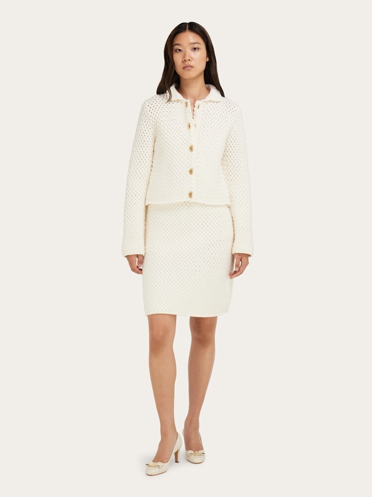 メッシュニットスカート Gallery image 6