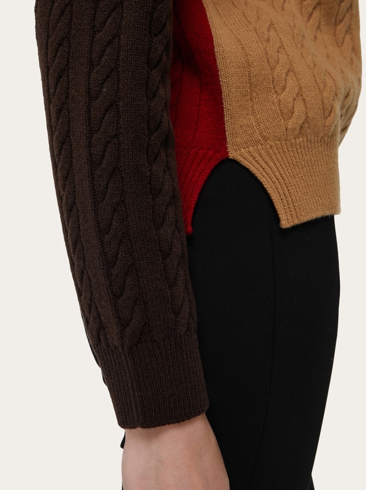 Cardigan avec tresses Gallery image 5